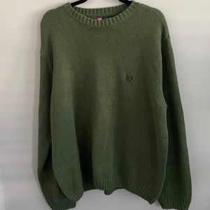 Chaps Olive Green Men’s Sweater (XXL)